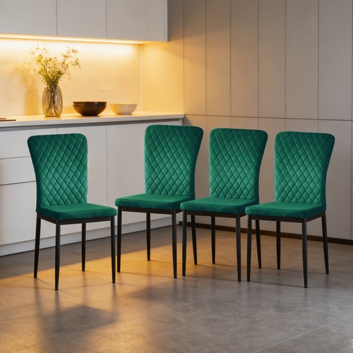 6pcs dining chairs padded - dining,