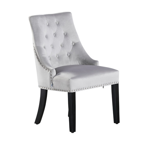 Velvet dining chair - with, door