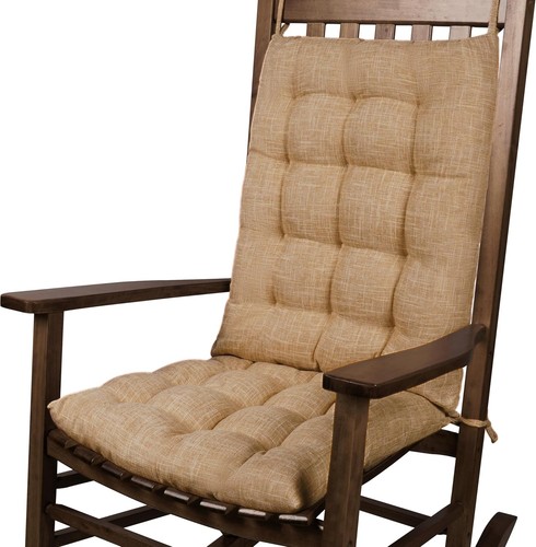 Green velvet rocking chair - rocking,