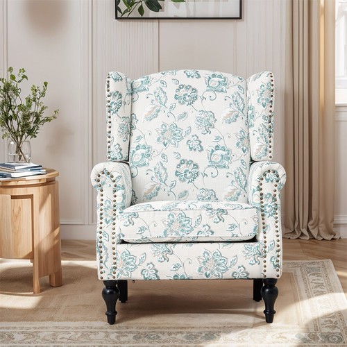 Lounge armchair high wingback - armchair,