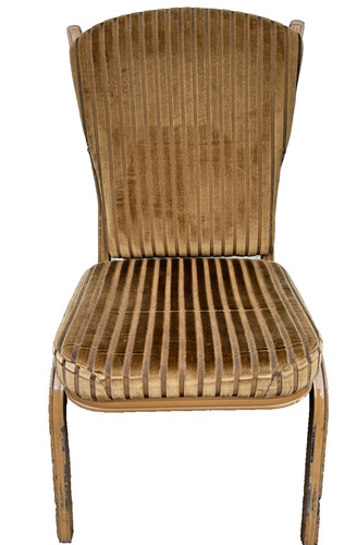 Vintage hotel chair golden - hotel,