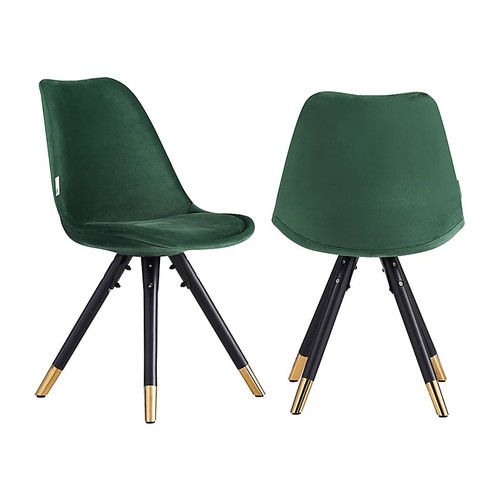 Velvet dining chairs - dining,