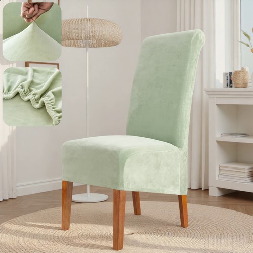 Velvet elastic chair - velvet,