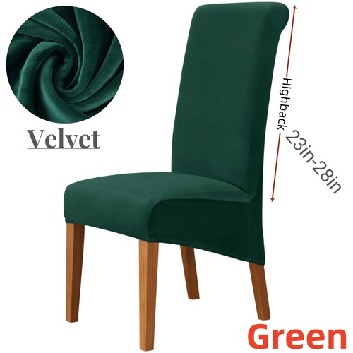 Large high back velvet - large,