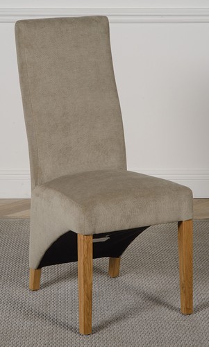 Lola grey fabric dining chairs - dining,