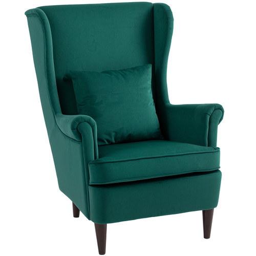 Wingback accent chair velvet - wingback,