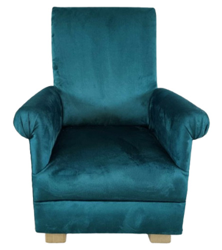 Velvet fabric adult chair - adult,